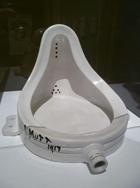Fountain Marcel Duchamp replica