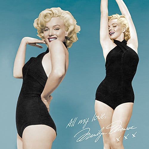 Marilyn Monroe "All my Love Lienzo Impresiones, Multicolor 40 x 40 cm
