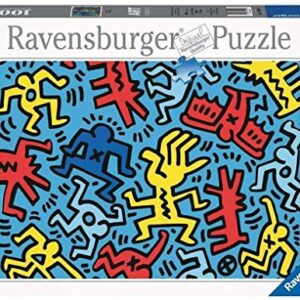 Ravensburger Puzzle 1000 Piezas, Keith Haring, Arte, para adultos, Rompecabezas de calidad