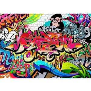 Runa Art Papel tapiz fotográfico arte callejero Graffiti Moderna Lana Sala Cuarto Salón - Made in Germany - Vistoso 9065010a